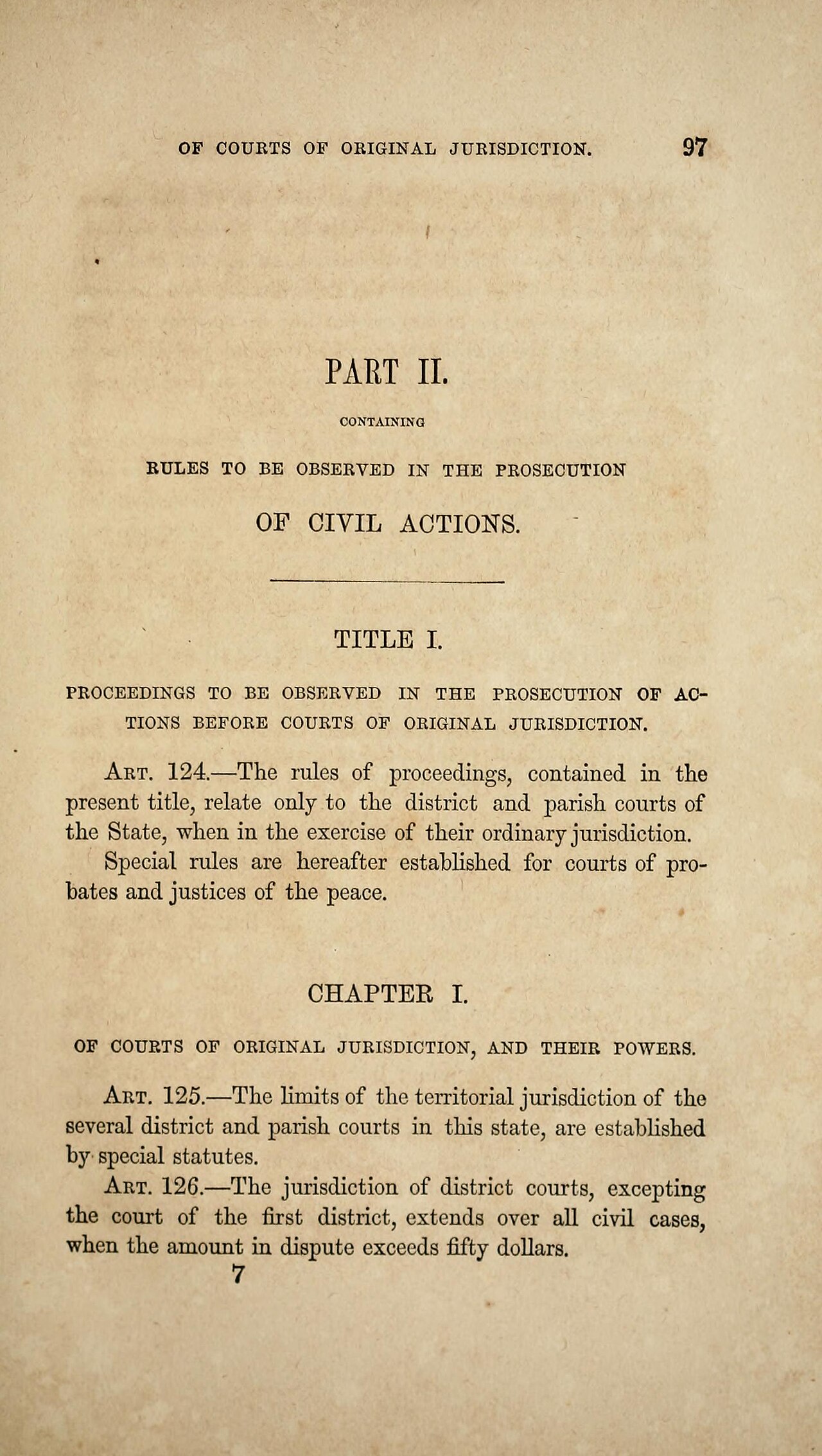Civil procedure