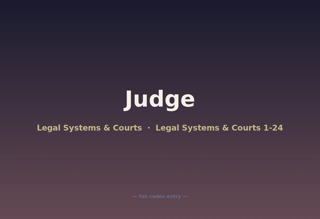 Judge
